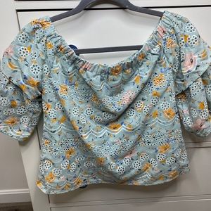 Anthropologie Laia Ashtabula Off the shoulder top